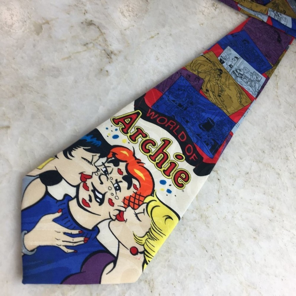 1994 Archie Comic Publications World of Archie Collector's Tie - Picture 4 of 16